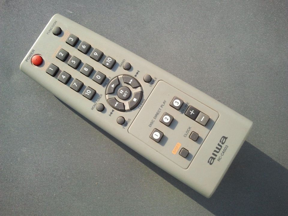 Fernbedienung aiwa RC-CAS03 Fernbedienung aiwa RC-CAS03