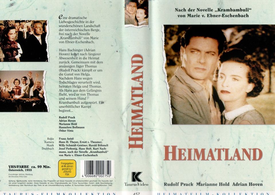 Heimatland VHS Cover