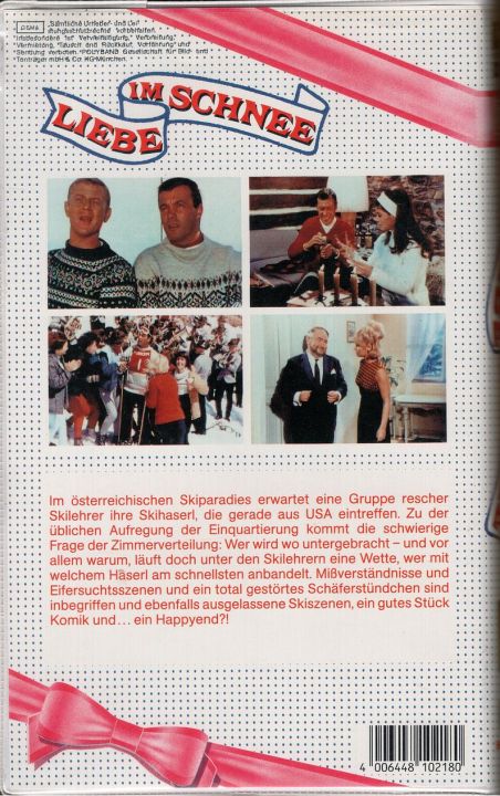 Liebe im Schnee VHS Cover 2
