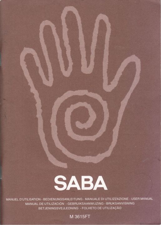 SABA M 3615FT Bedienungsanleitung
