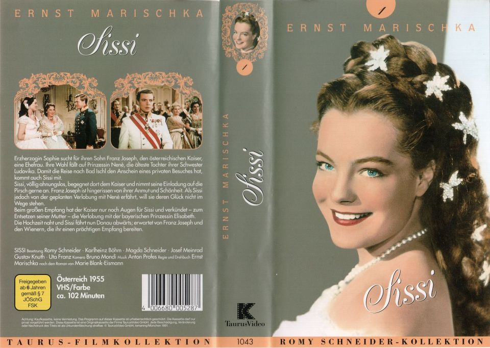 Sissi 1 VHS Cover