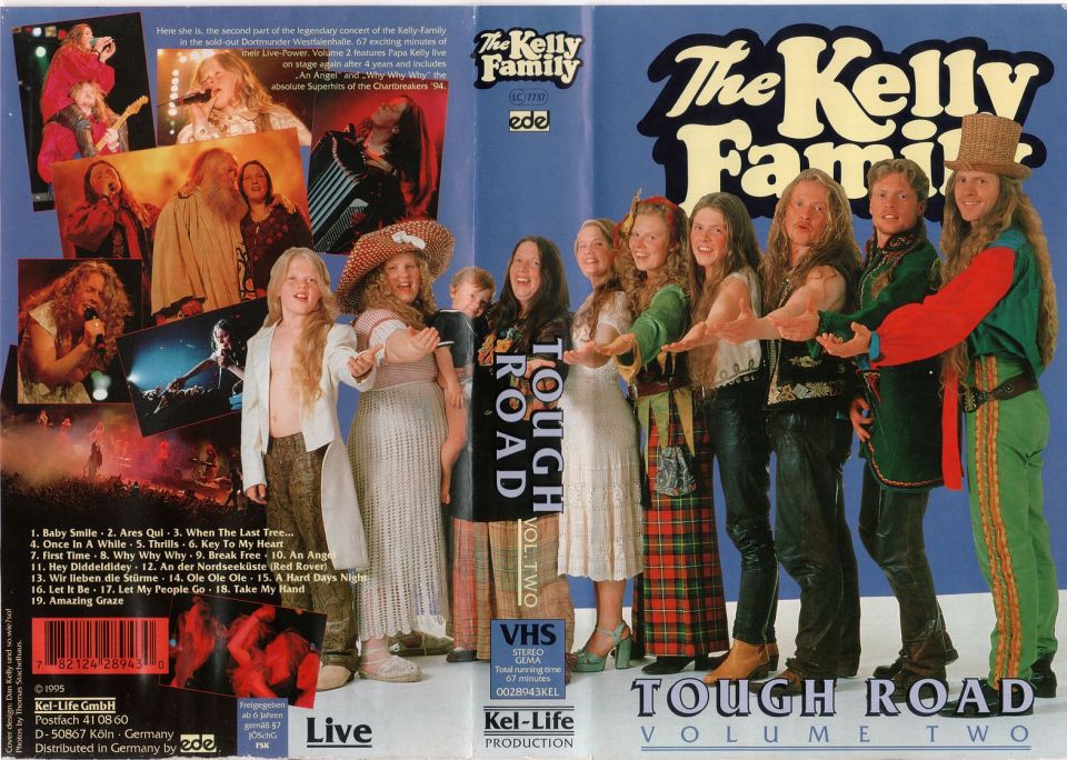 The Kelly Family Tough Road Volume Two VHS Cover