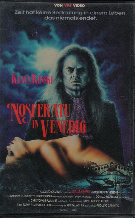 Nosferatu in Venedig Verleih VHS Vorderseite