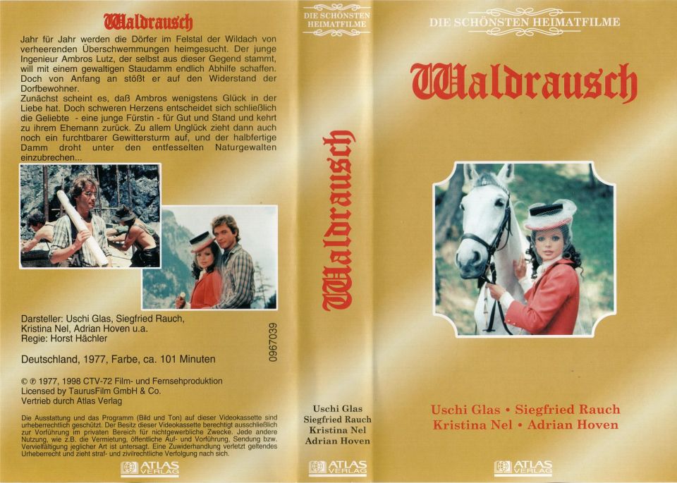 Waldrausch 1977 VHS Cover