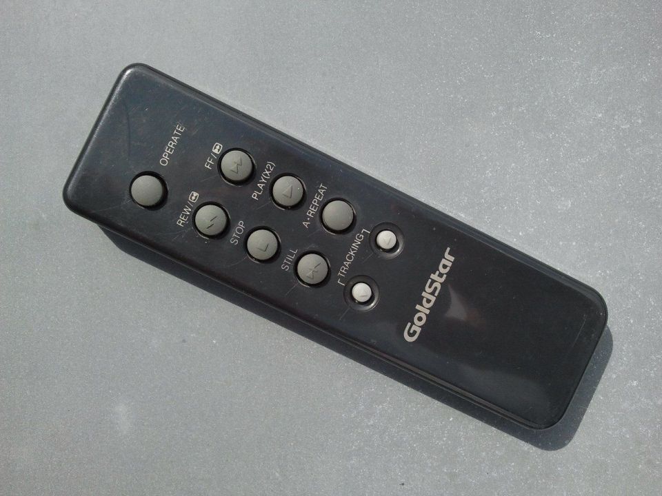 Fernbedienung GoldStar VHS Video Player #1