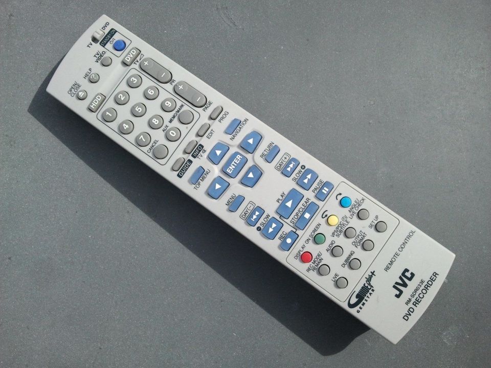 Fernbedienung JVC RM-SDR033E Fernbedienung JVC RM-SDR033E