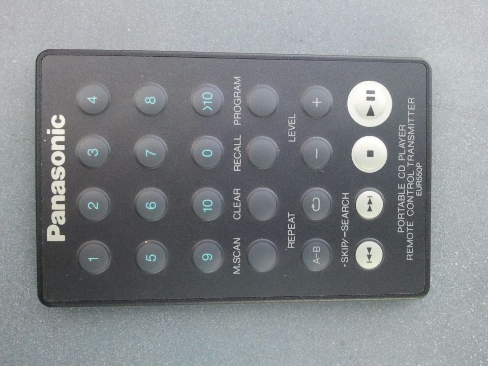Fernbedienung Panasonic EUR550P Fernbedienung Panasonic EUR550P