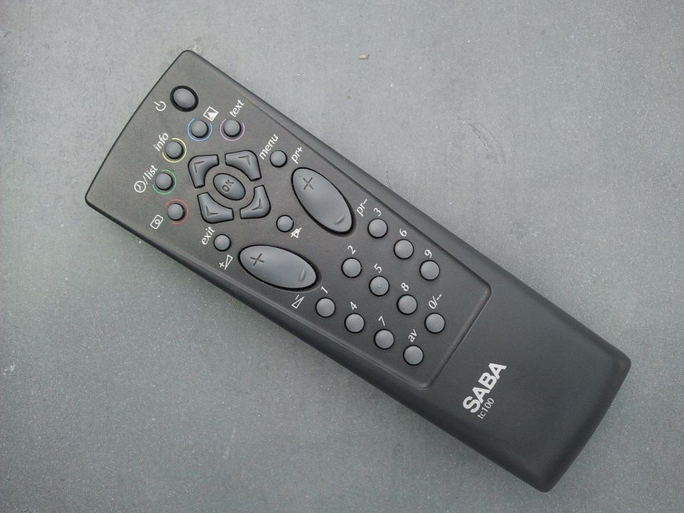 Fernbedienung SABA tc100 Fernbedienung SABA tc100