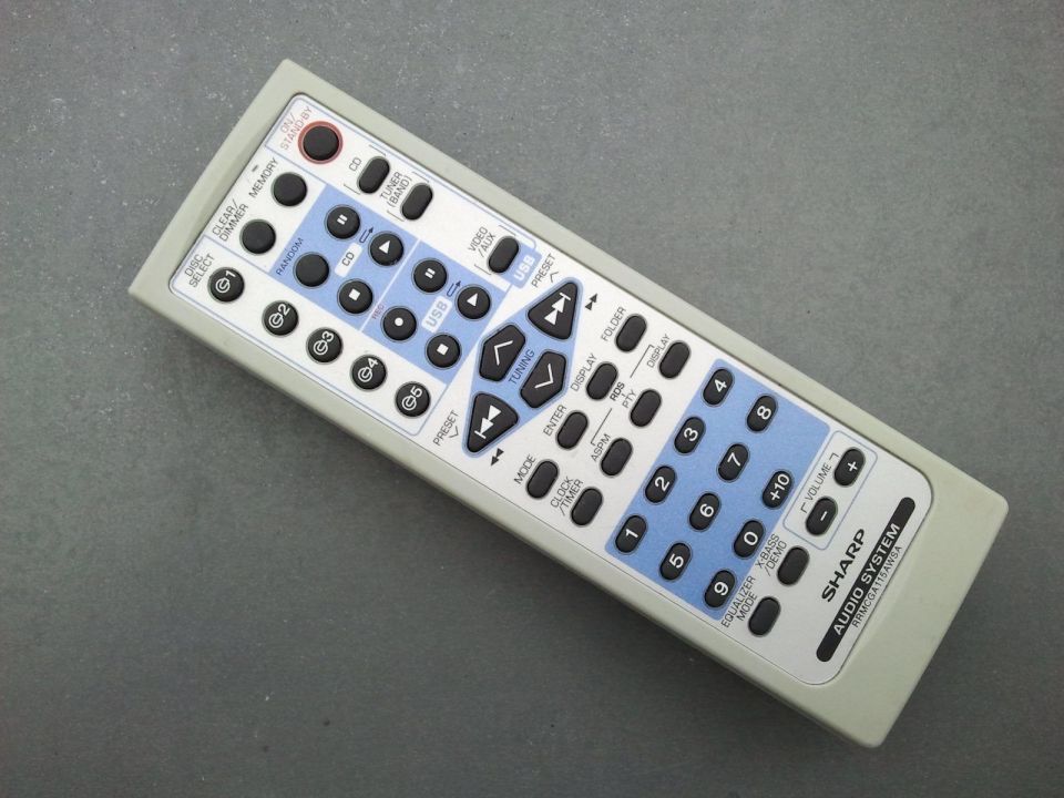 Fernbedienung Sharp RRMCGA115AWSA Fernbedienung Sharp RRMCGA115AWSA