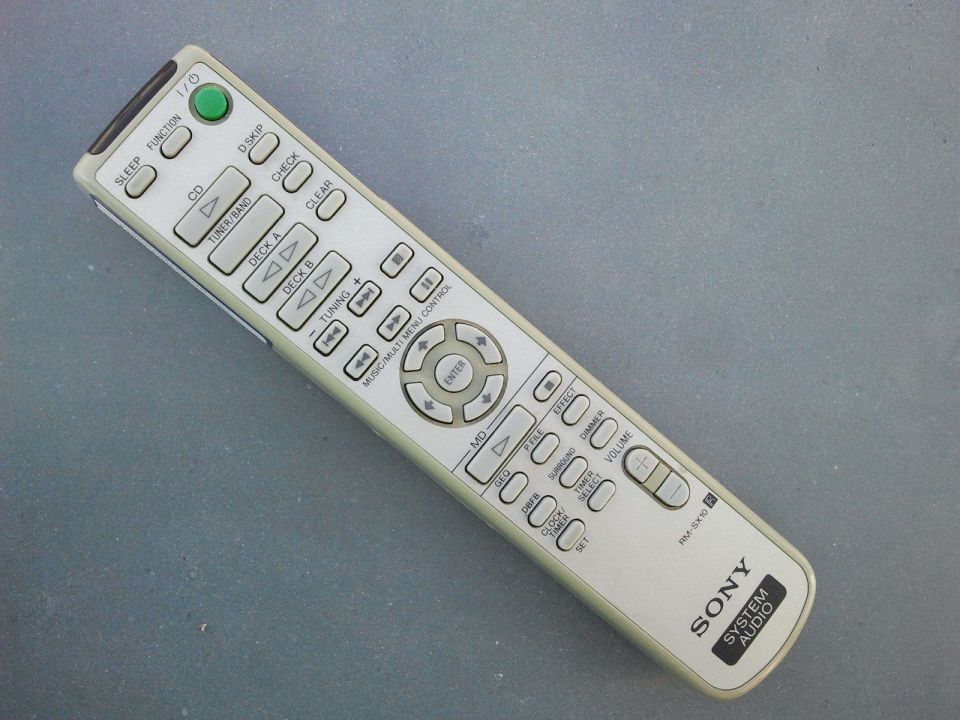 Fernbedienung Sony RM-SX10 Fernbedienung Sony RM-SX10