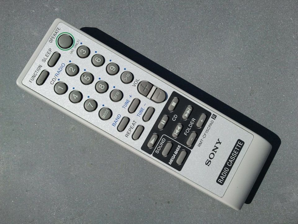 Fernbedienung Sony RMT-CF15CPAD Fernbedienung Sony RMT-CF15CPAD