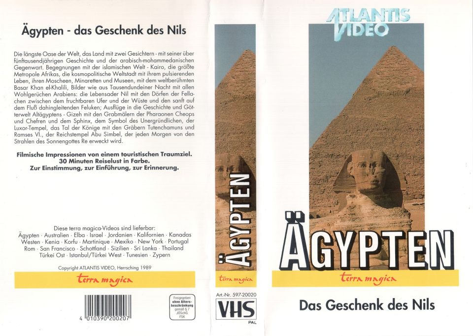 terra magica Ägypten Das Geschenk des Nil VHS